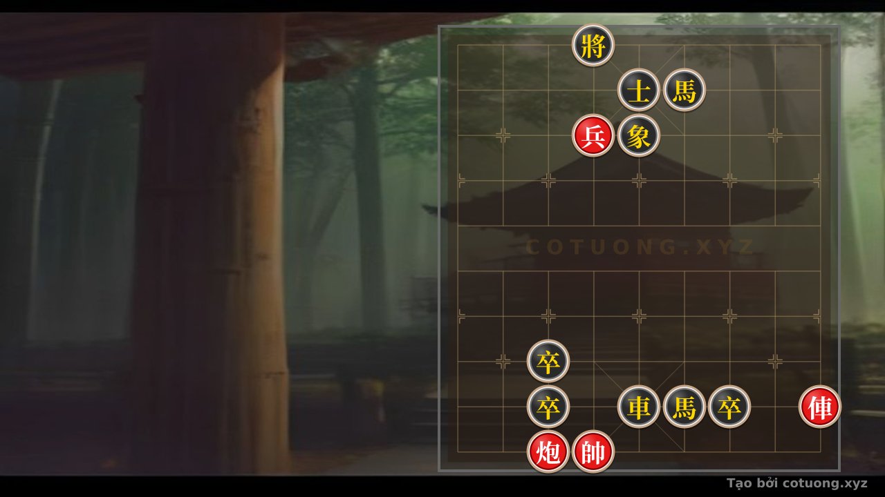 Thế cờ: First Red Move: Cannon on File 7, Opening a Battle as Beautiful as a Poem — Cờ Tướng Online