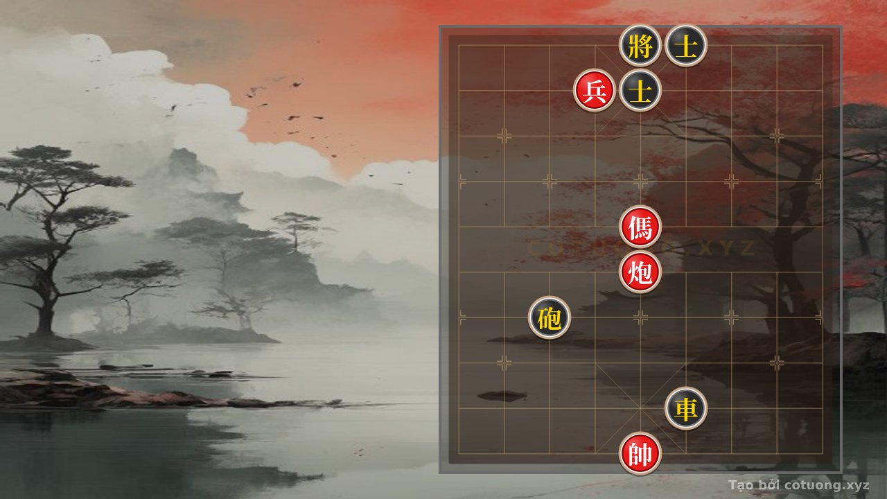 Thế cờ: The Deadly Trap in Xiangqi: Cannon or Chariot? — Cờ Tướng Online