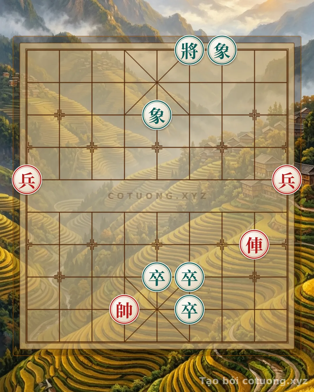 Thế cờ: Vietnamese Chess: Defensive Tactics When Facing a Rook Checkmate — Cờ Tướng Online