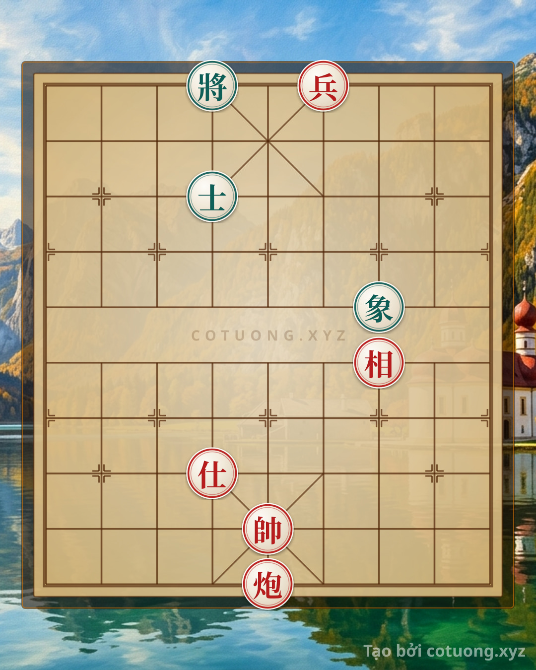 Thế cờ: Cờ Tướng: Đen Phòng Ngự, Đỏ Tấn Công - Thế Trận Cực Khốc — Cờ Tướng Online
