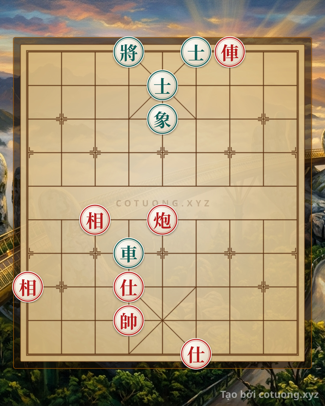 Challenge: Xiangqi Super Difficult: Red Chariot Wins in the 'Death Formation' - Extreme Counterattack Tactics - Can you solve it?