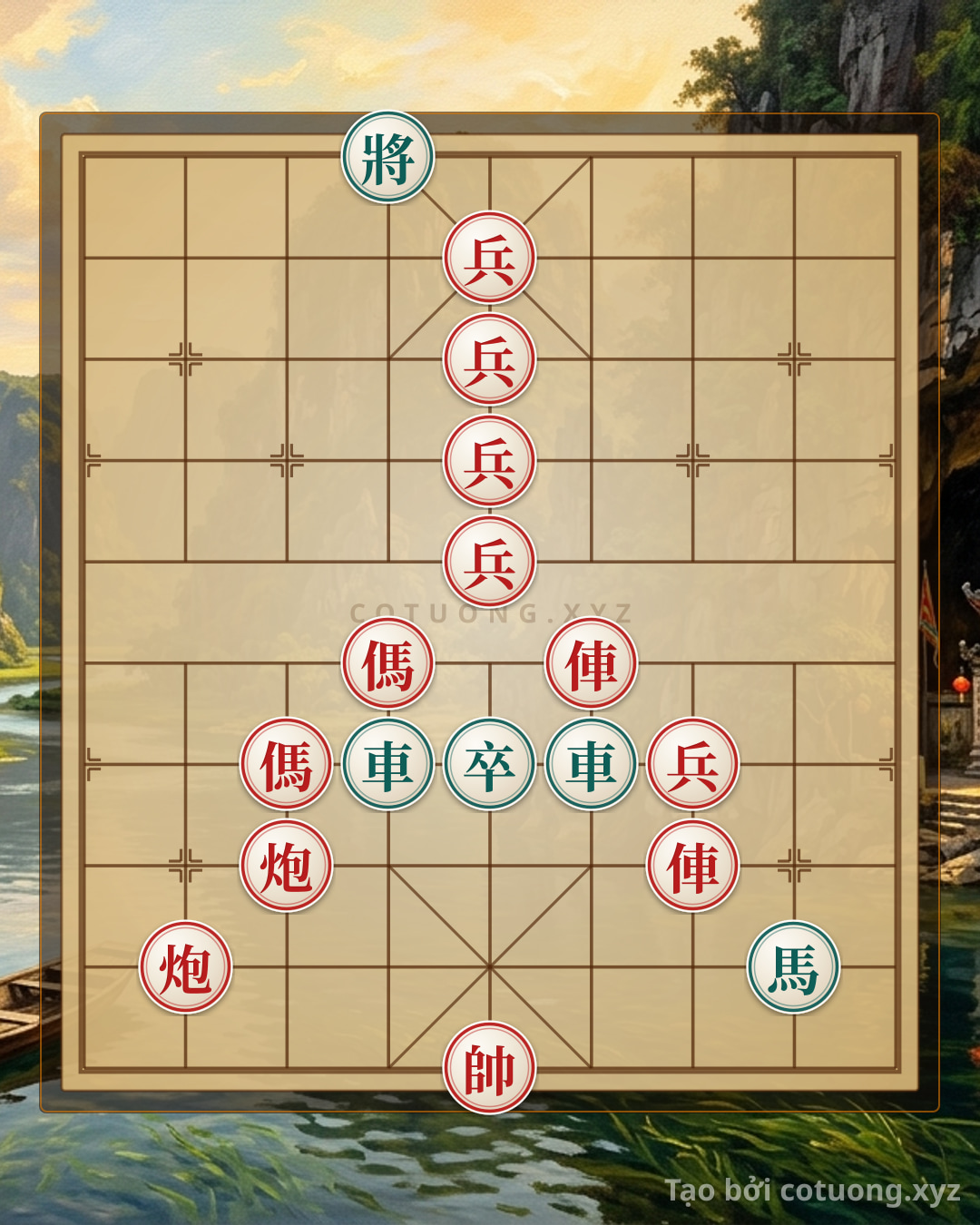 Challenge: Mastering the Ultimate Checkmate: Unveiling the Double Rook, Double Cannon, and Double Horse Opening - Can you solve it?