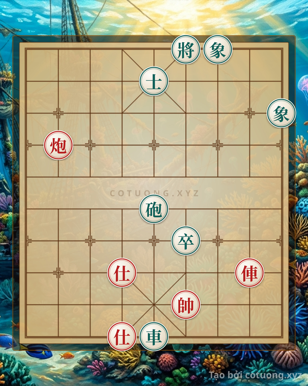 Challenge: Red Cannon on File 8, Rank 7: A Deadly Strategy in Chinese Chess - Can you solve it?
