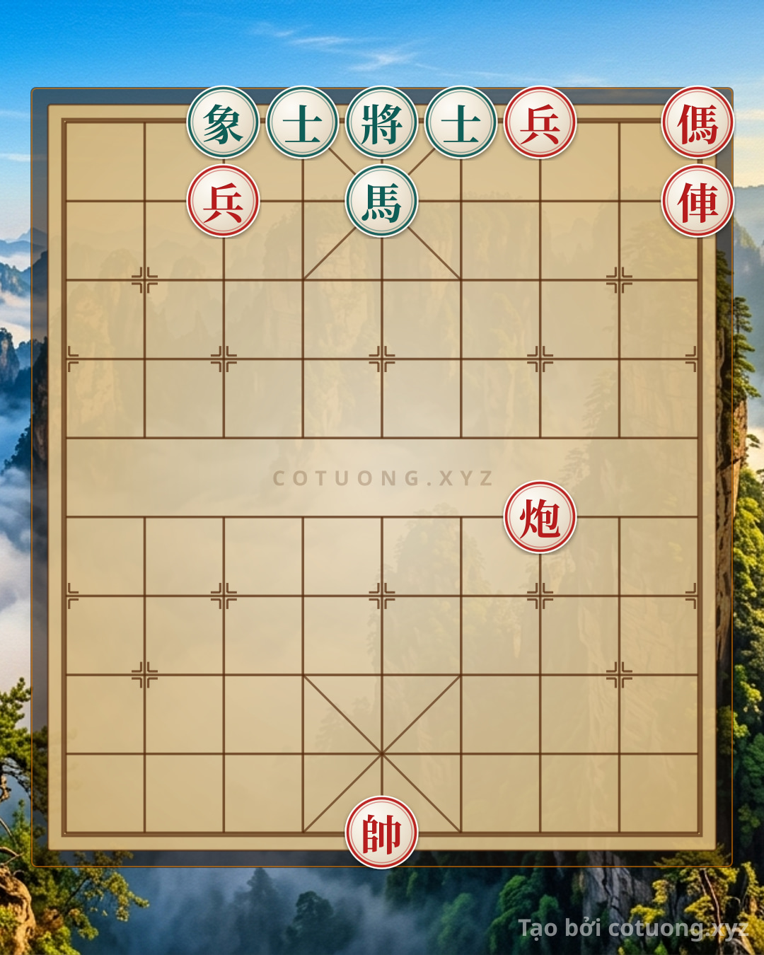 Challenge: Xiangqi: The Strategy of Defeating Black in 5 Moves - Can you solve it?