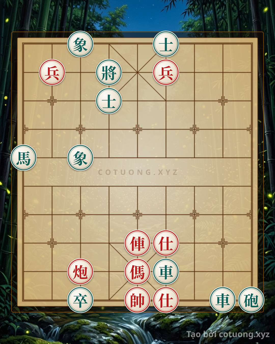 Challenge: Xiangqi: The Strategy of Defeating Black in 10 Moves - Mastering the Endgame from the Board - Can you solve it?