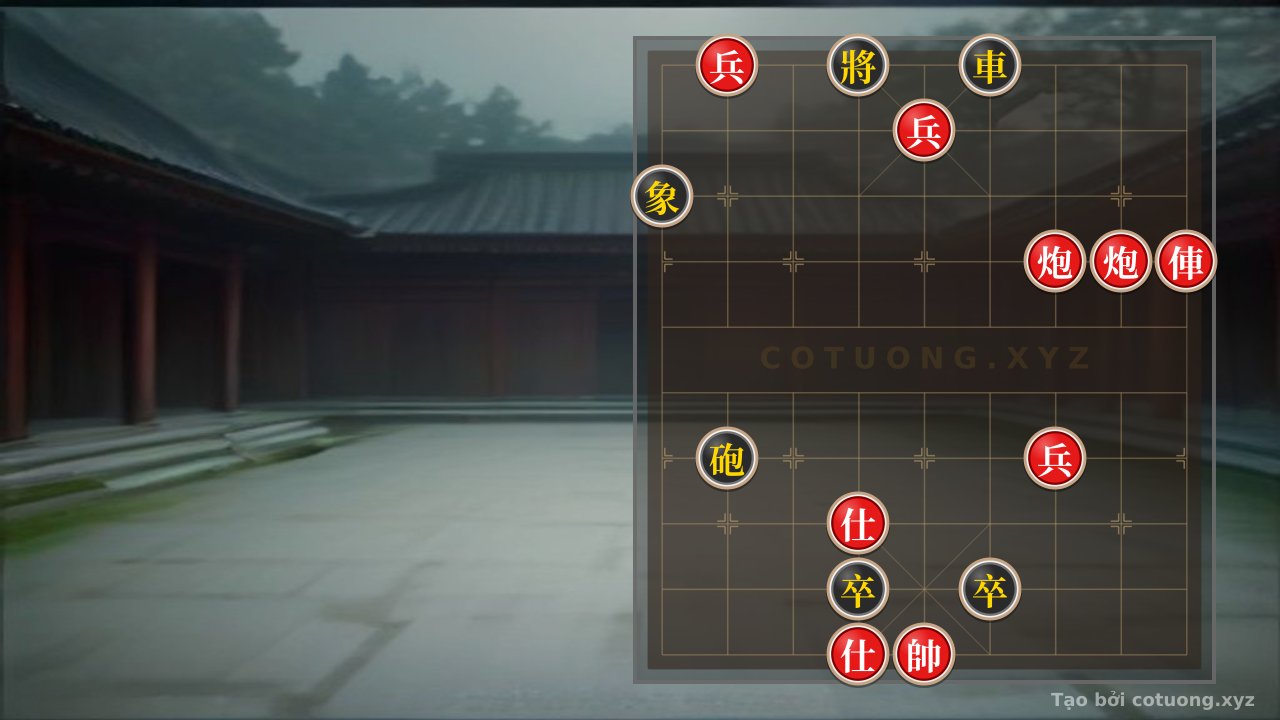Thế cờ: Classic Xiangqi Strategy: How to Crush the Rook-2Cannons-3Pawns-2Advisors vs. Rook-Cannon-2Pawns-Elephant Opening - The Unbeatable Endgame — Cờ Tướng Online