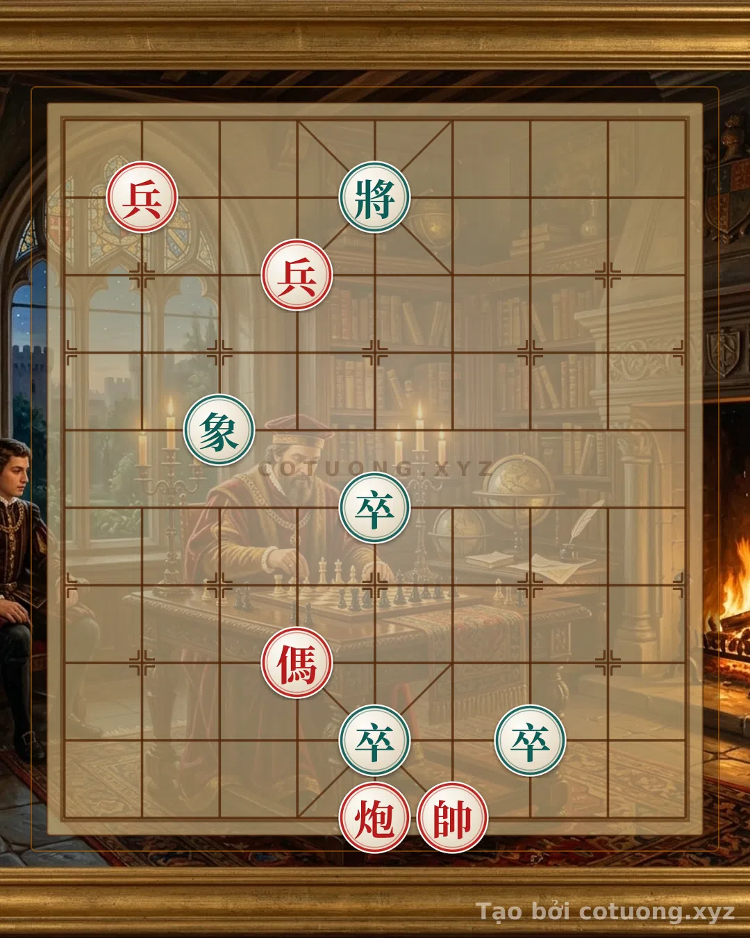 Challenge: Xiangqi: Defensive Counterattack Art in the Red Attack Scenario - Can you solve it?