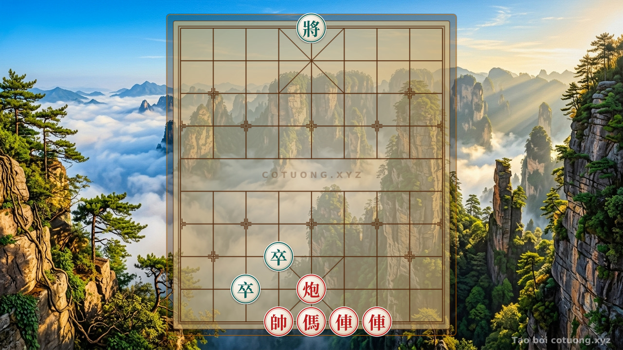 Thế cờ: Golden Trap: Red Cannon Attacks on File 5 - Defensive Tactics for the Black Player — Cờ Tướng Online