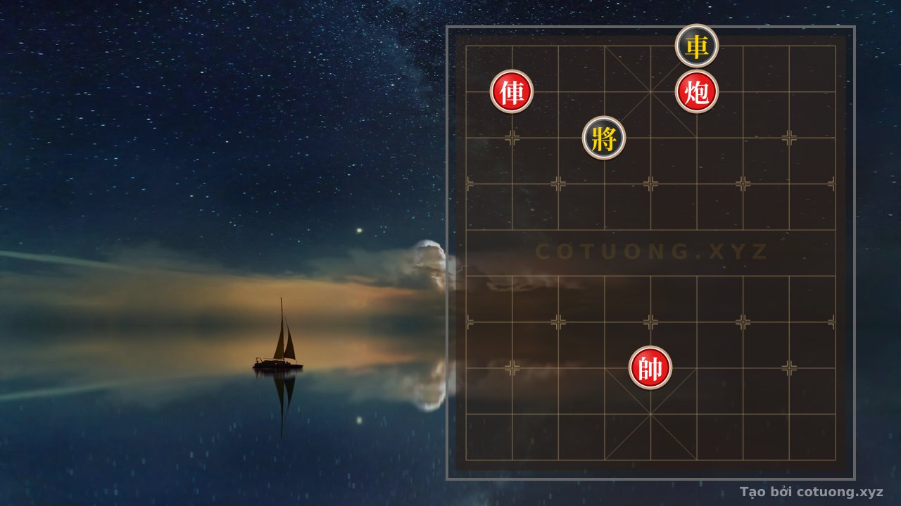 Thế cờ: Xiangqi: Red Rook's 8th Rank Breakthrough vs Black's 6th Rank - The Decisive Move — Cờ Tướng Online