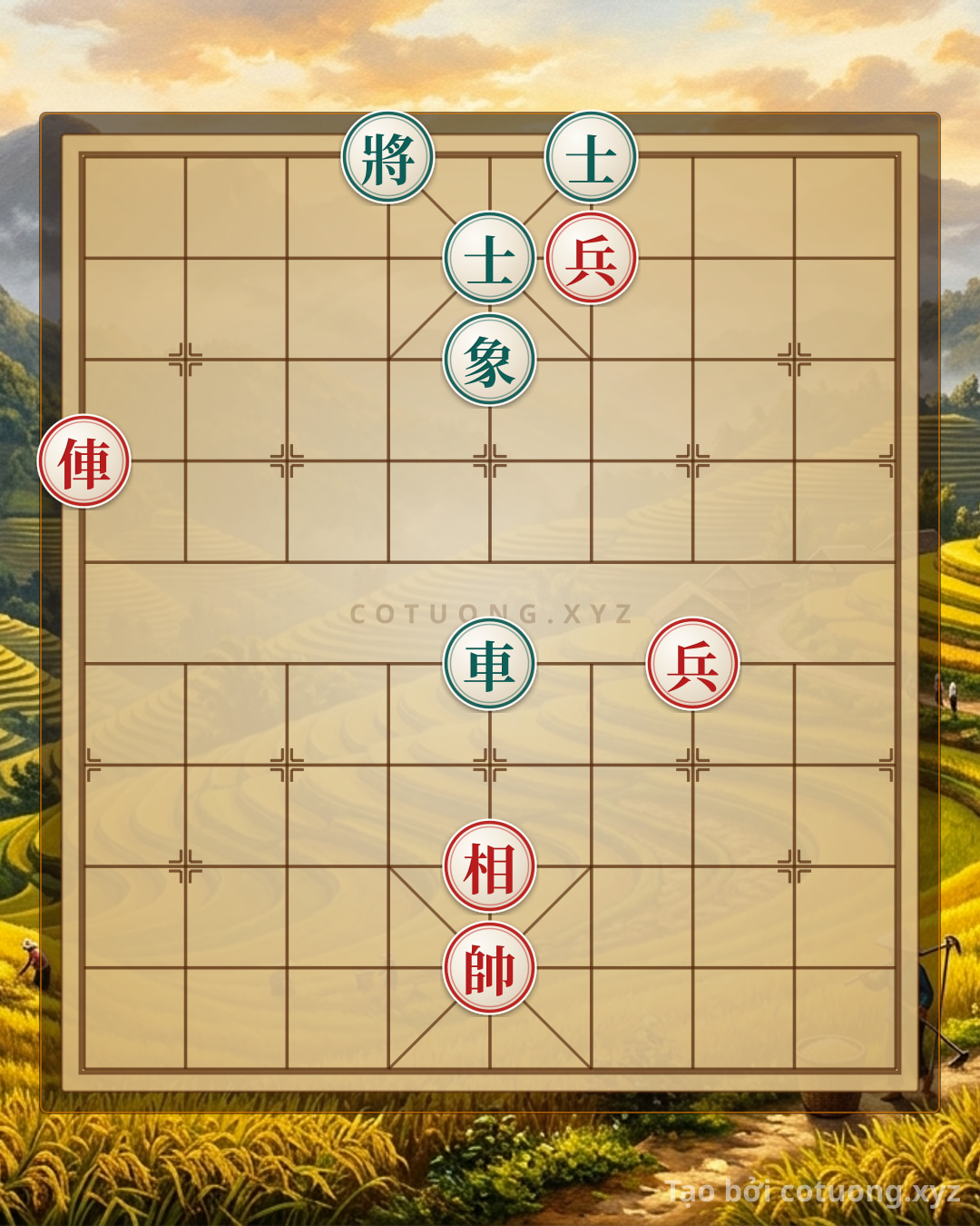 Challenge: Red General Chess: Artistic Vision and Winning Strategies - Can you solve it?