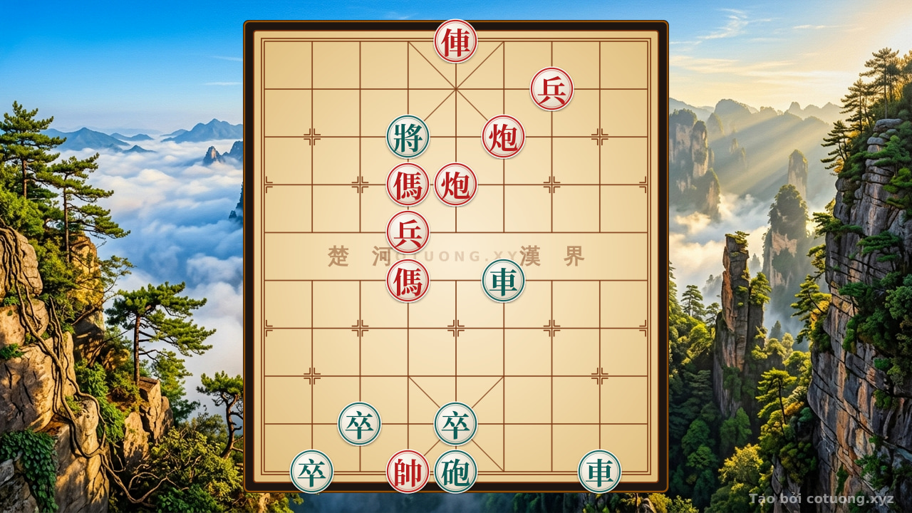 Thế cờ: Strategic Checkmate: The Secret to Defeating Black in 7 Moves — Cờ Tướng Online