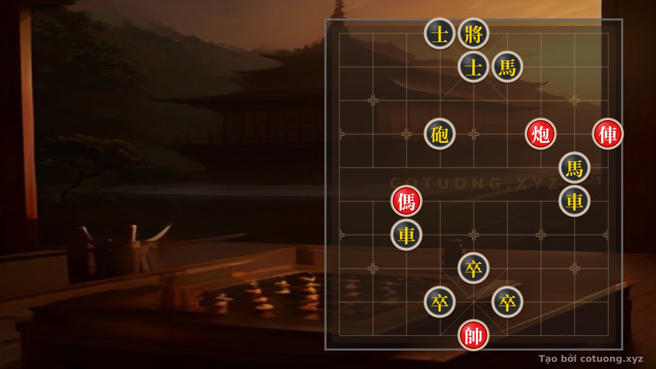Thế cờ: Master Defense Secrets: Countering Red's Attack in the Double Horse Formation — Cờ Tướng Online