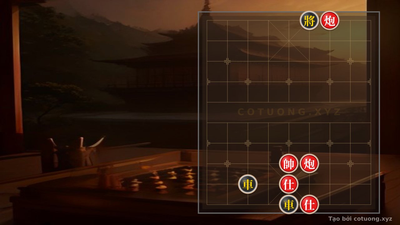 Thế cờ: The Hidden Xiangqi Mastery: The Red Cannon's Divine Strike and the Deadly Trap for the Black General — Cờ Tướng Online