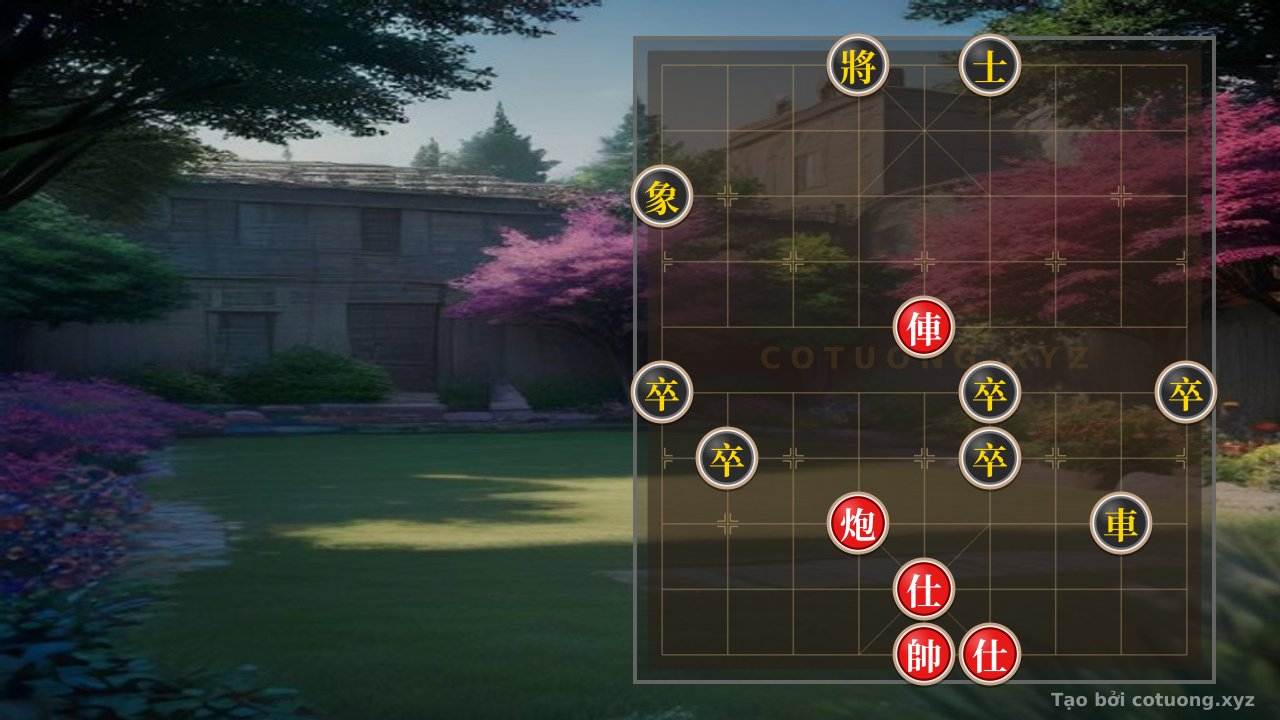 Thế cờ: The Secret of the Red Chariot and Cannon vs. Black Rook and Pawn: The Most Sophisticated Xiangqi Strategy You've Never Heard Of! — Cờ Tướng Online