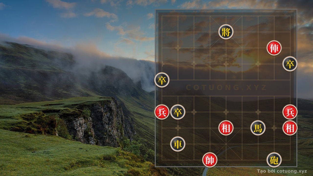 Thế cờ: Mastering Xiangqi: Unveiling the Secrets of the 'Chariot 2 Pawns 2 Bishops vs. Chariot Cannon Horse 3 Pawns' Opening — Cờ Tướng Online