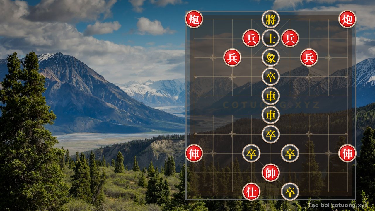Thế cờ: The Secret to Solving the 2 Rooks, 2 Cannons, and 4 Pawns Xiangqi Puzzle: Advanced Tactics for Beginners — Cờ Tướng Online