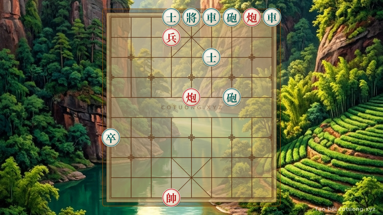 Thế cờ: Counterattack Blitz: The Reverse Strategy to Escape from a Crushed Position — Cờ Tướng Online