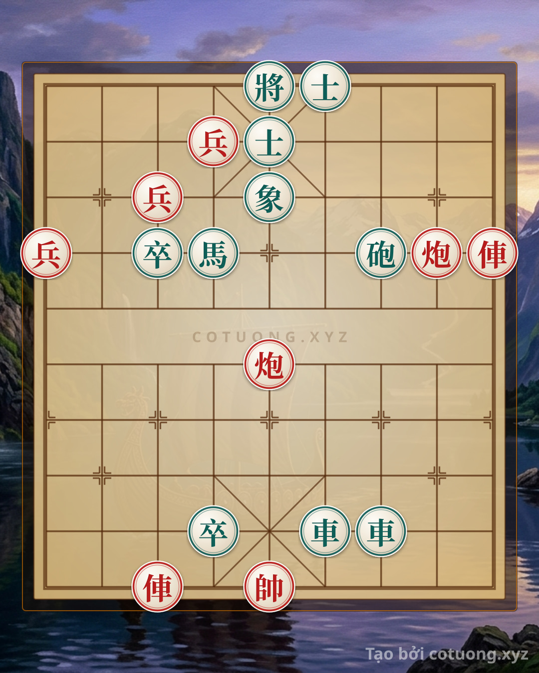 Challenge: Red Cannon on File 5, Rank 5: Unbreakable Formation - Psychological Analysis & Chess Tactics - Can you solve it?