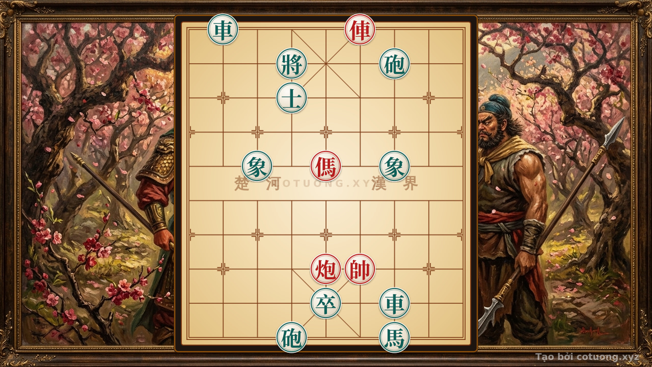Thế cờ: Red's 'Empty Cannon' Trap: 