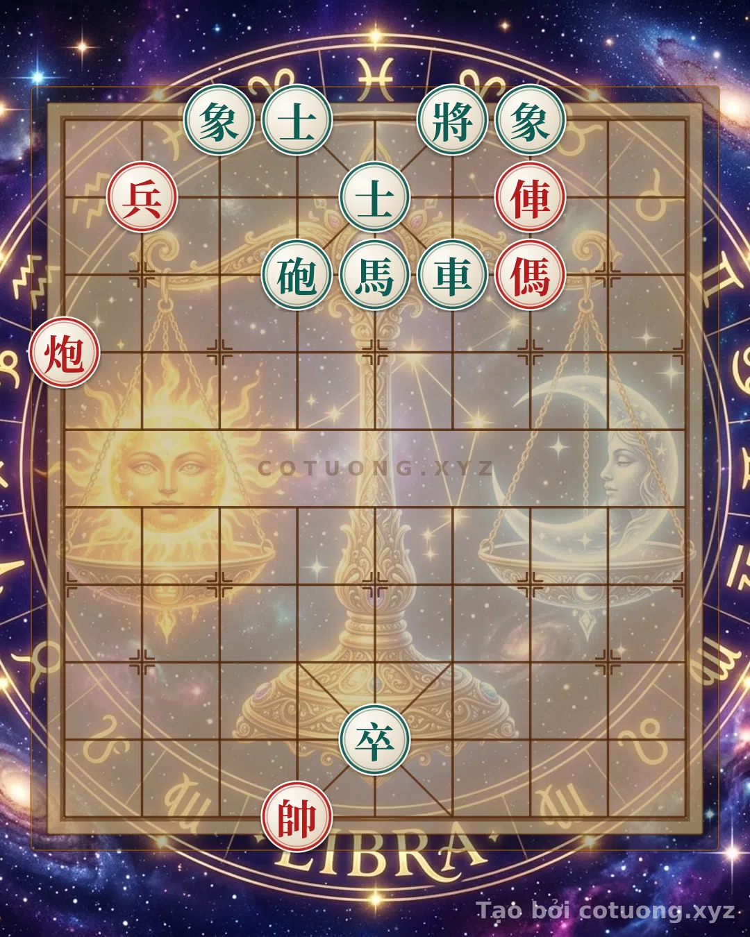 Thế cờ: Red General Chess: The 'Empty Cannon' Strategy Defeats the Black Horses - Decoding the Exciting Chess Tactics — Cờ Tướng Online