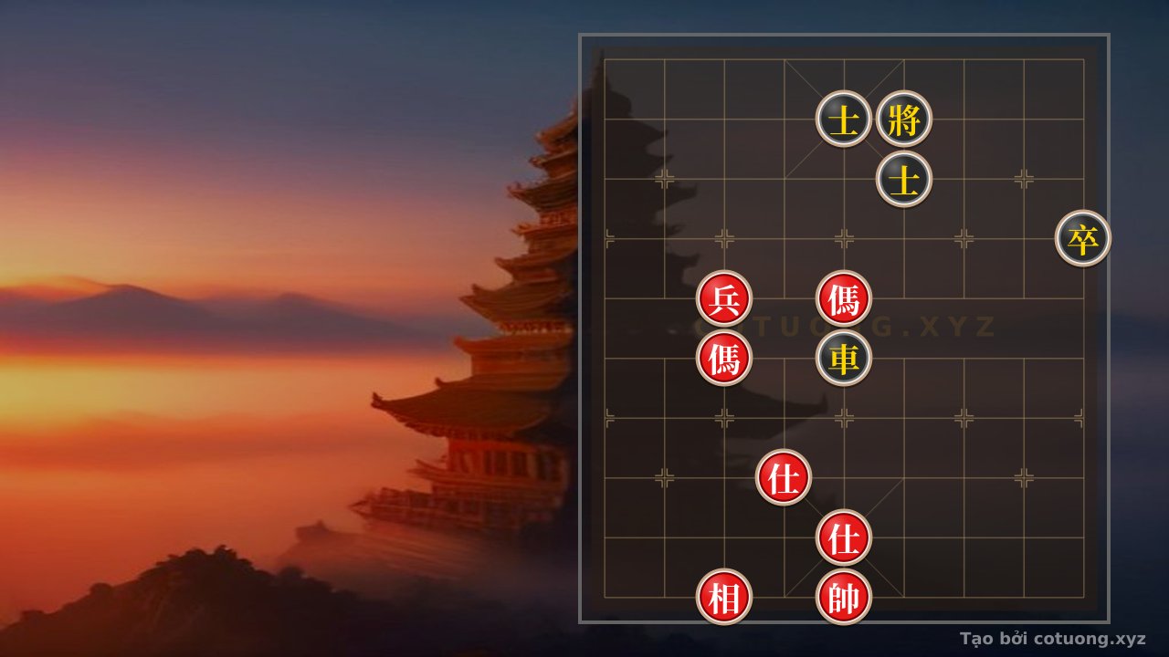 Thế cờ: The 'Black Rook on File 5' Trap - A Lethal Strategy in the 'Two Horses Face-to-Face' Formation — Cờ Tướng Online
