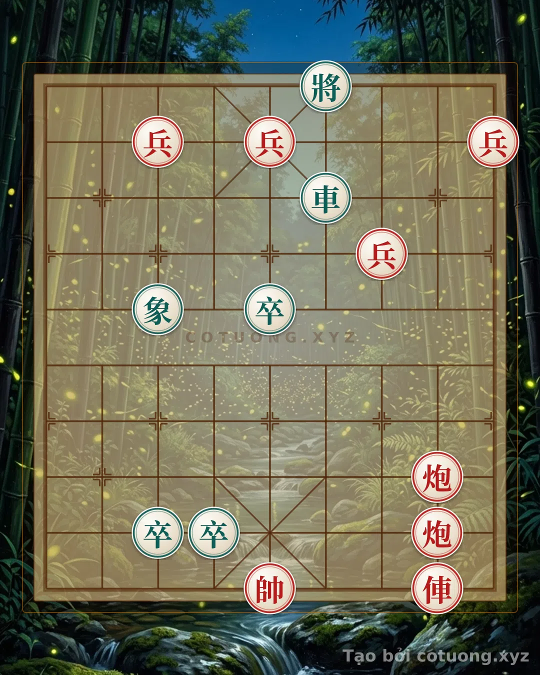 Thế cờ: Xiangqi: The Empty Red Cannon Trap - Warning of a Deadly Mistake for Black — Cờ Tướng Online