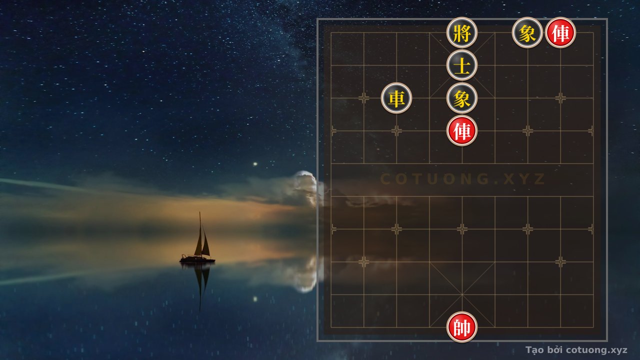 Thế cờ: Xiangqi Strategy: Red Attacks with Chariot, Black Counters with Advisor - Offensive and Defensive Tactics — Cờ Tướng Online