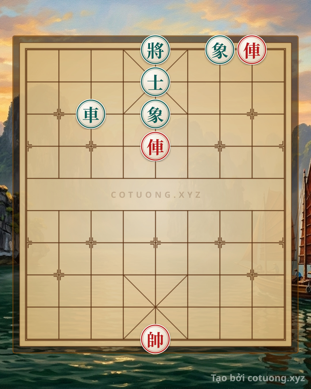 Challenge: Xiangqi Strategy: Red Attacks with Chariot, Black Counters with Advisor - Offensive and Defensive Tactics - Can you solve it?