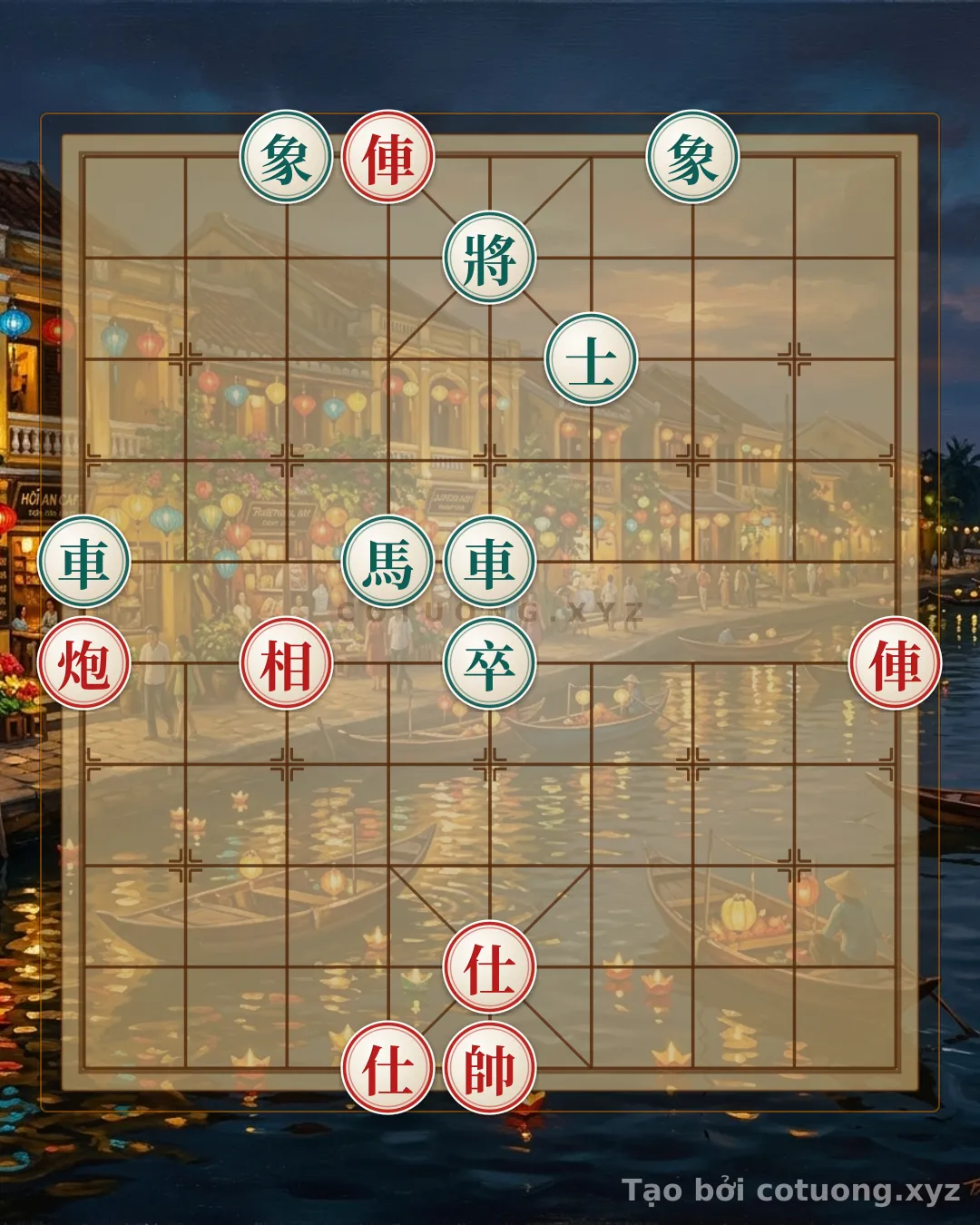 Thử Thách: Cờ Tướng Đỏ: Chiến Thuật Sát Pháp Nhất Nước, Phá Vỡ Tâm Lý Đen Trong 5 Nước - Bạn có thể giải được?