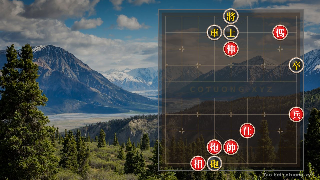 Thế cờ: The Trap of the Death Horse: The 'Red Horse Exposed on Row 9' Xiangqi Strategy - Defense Tips for the Black Army — Cờ Tướng Online
