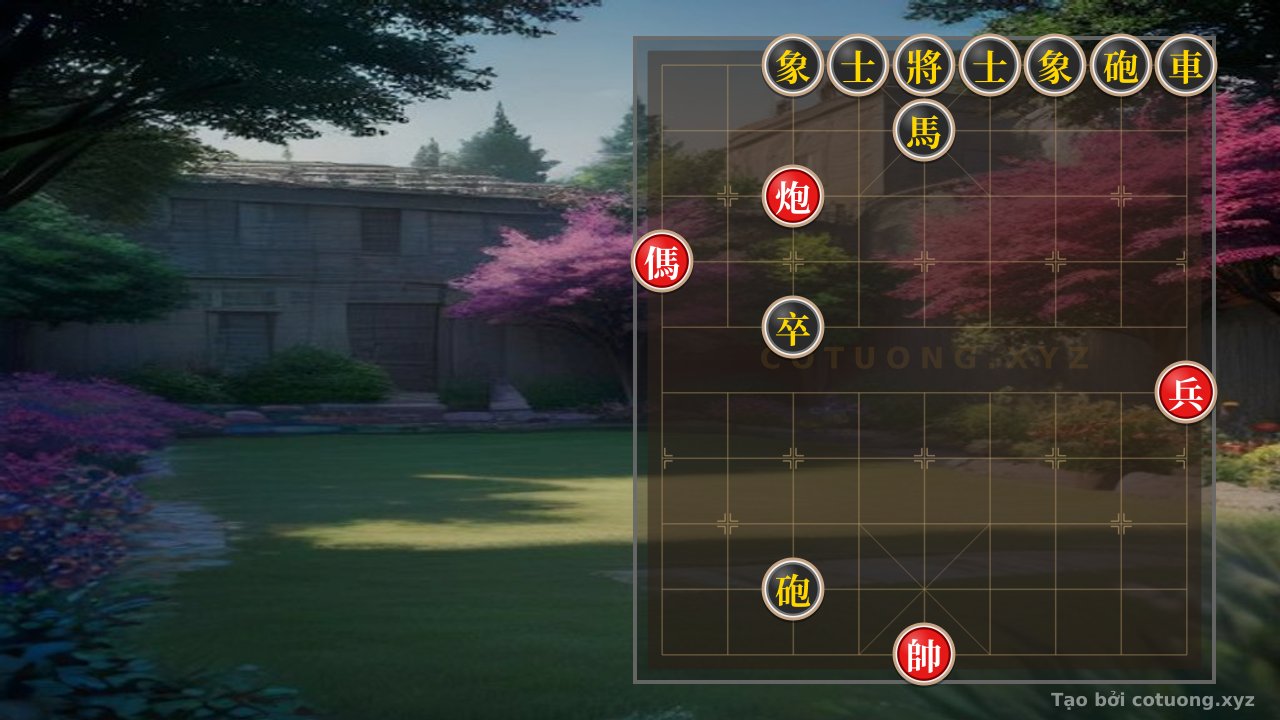 Thế cờ: Xiangqi: Evaluating the Double Horse Face-to-Face Formation - What Should Red Do? — Cờ Tướng Online