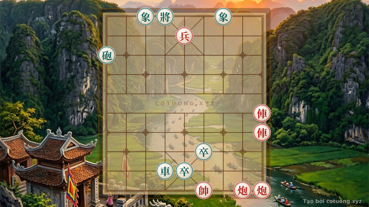 Thế cờ: Art of Countering Checkmate: How Red Escapes in the Elephant Black 3 File — Cờ Tướng Online