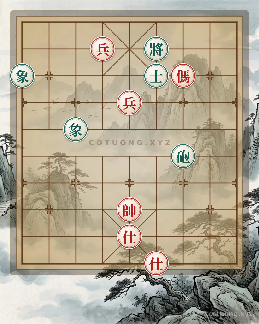 Thế cờ: The Mystery of the Xiangqi Board: Psychological Pressure and Turning-Point Decisions in an Uneven Battle — Cờ Tướng Online