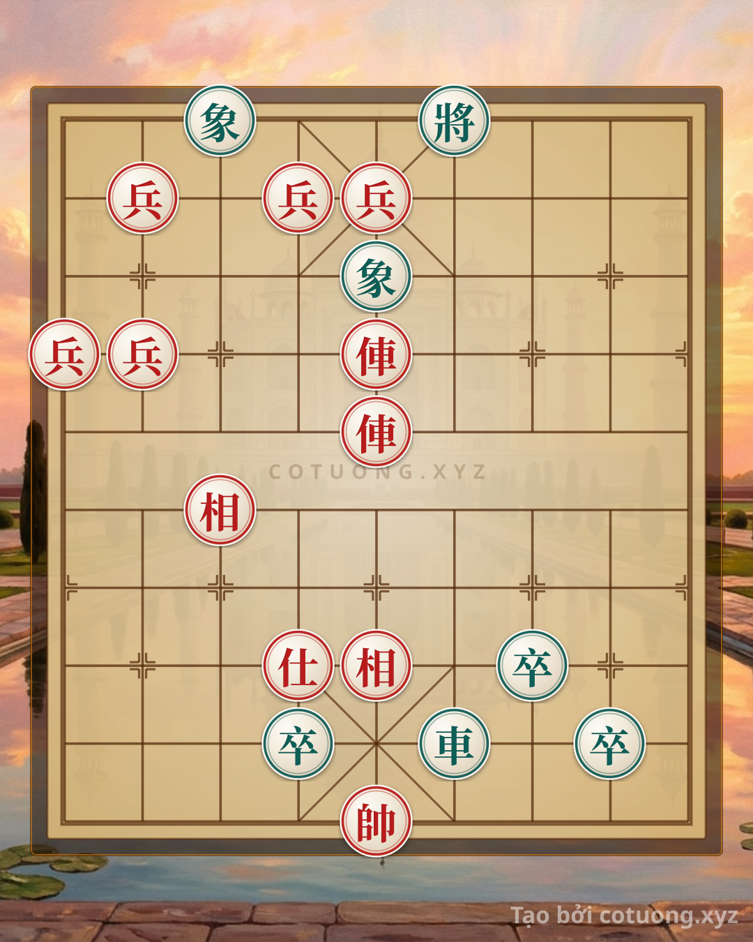 Challenge: The 'Red Jade' Formation - Black's Defensive Tactics in Xiangqi - Can you solve it?