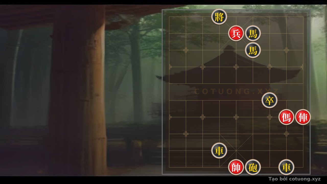 Thế cờ: Dangerous Position: Rook Horse Pawn vs 2 Rooks Cannon 2 Horse Pawns - Extremely Deep Tactics — Cờ Tướng Online