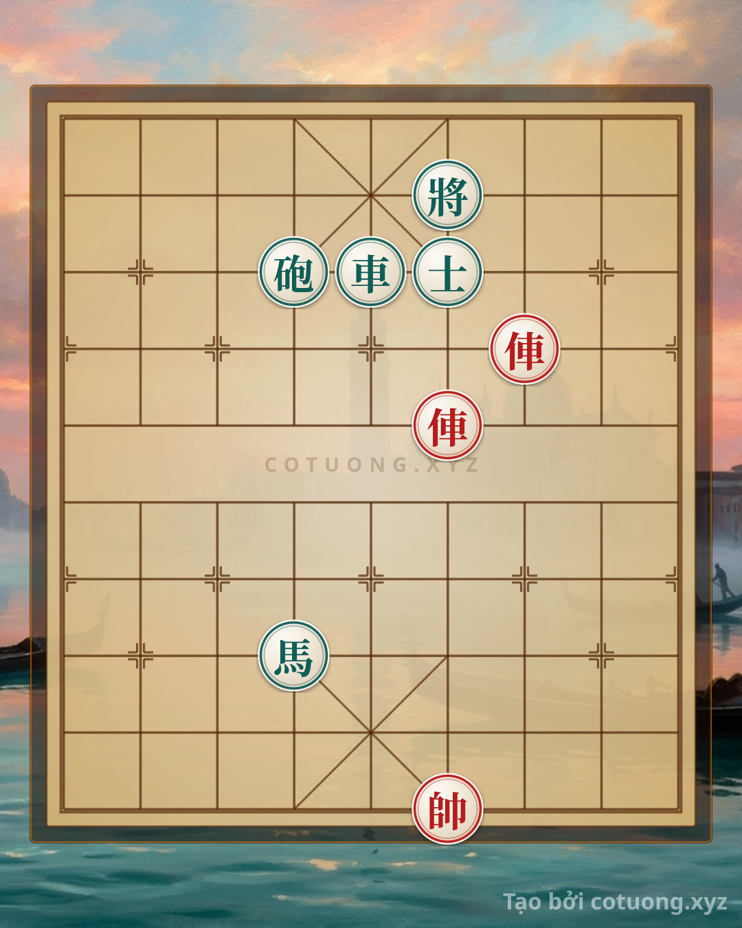Challenge: The Cruel Endgame: The Lone Red Chariot in a Battle of Life and Death - Can you solve it?