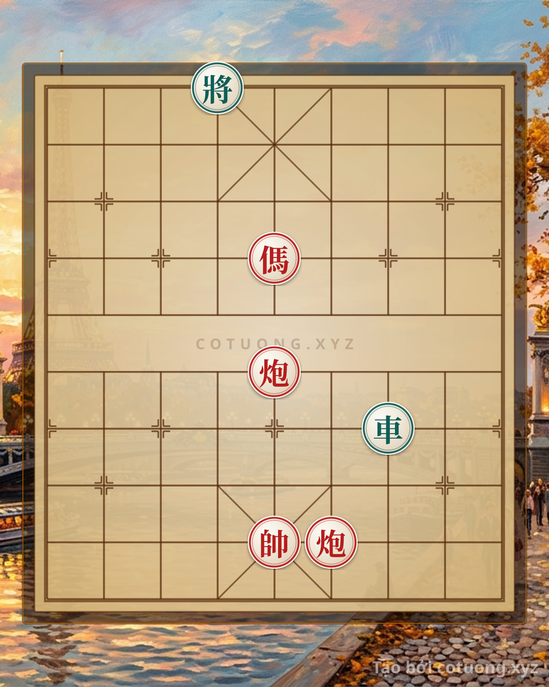 Challenge: Xiangqi Cannon and Rook Opening: 