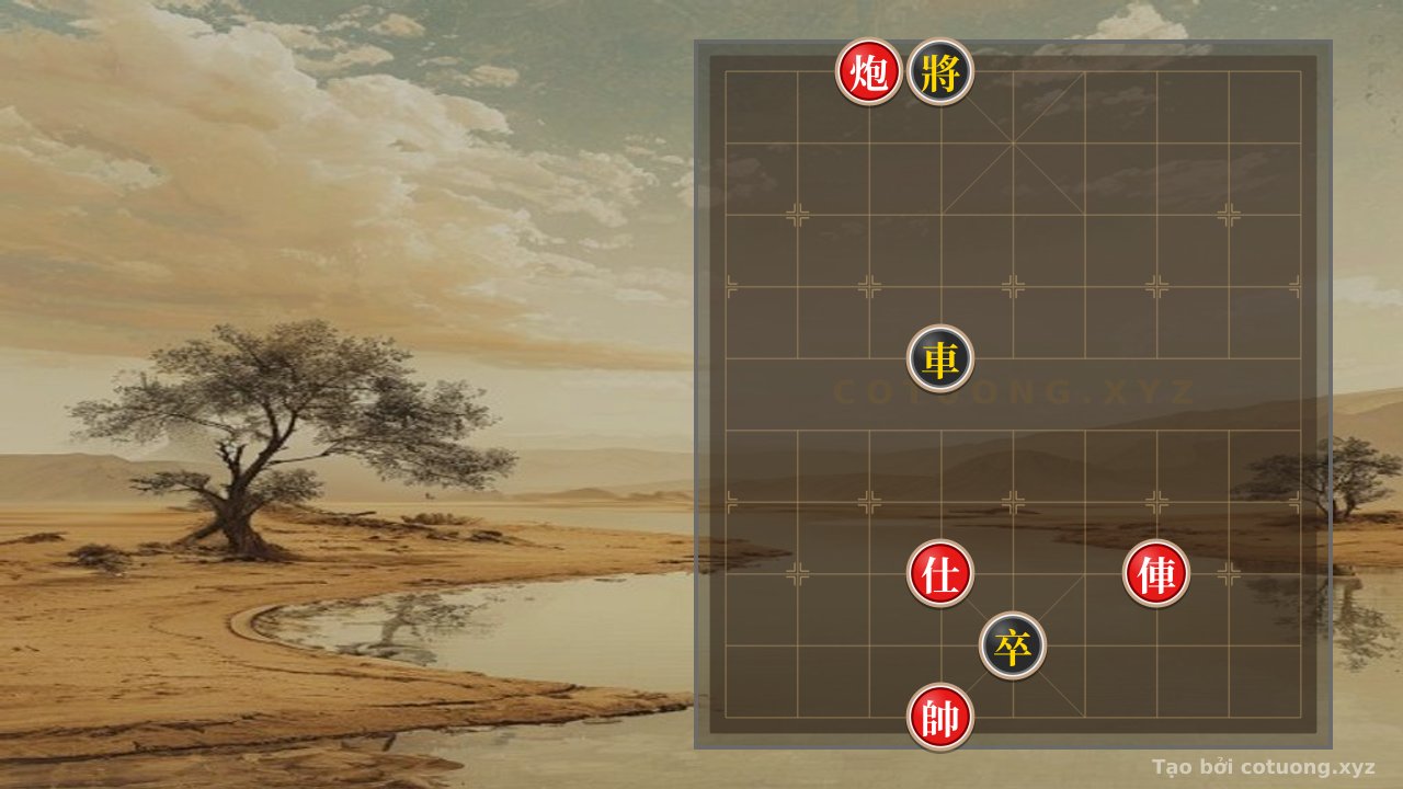 Thế cờ: Red Cannon on File 7, Rank 10: Victory with Master's Strategic Moves — Cờ Tướng Online