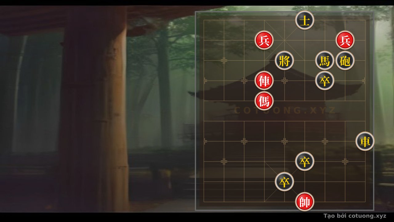 Thế cờ: Xiangqi: The Defensive Strategy of Black in the 'Black Horse Encirclement' Game — Cờ Tướng Online
