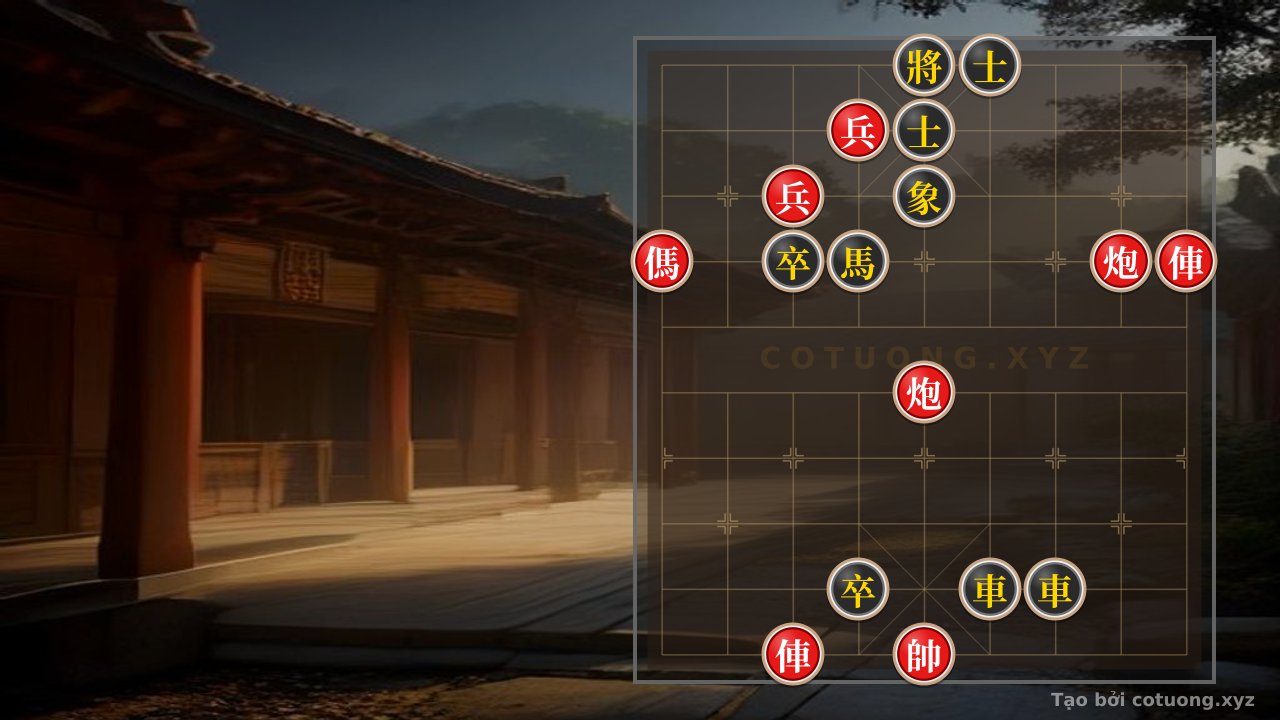 Thế cờ: Mastering Xiangqi: 2Rooks 2Cannons Horse 2Pawns vs. 2Rooks Horse 2Pawns 2Advisors Elephants - Rapid Checkmate Tactics — Cờ Tướng Online