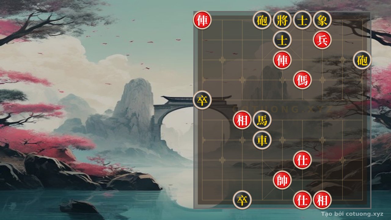 Thế cờ: Red General Chess: Strategic Solution to the Empty Cannon in Xiangqi — Cờ Tướng Online