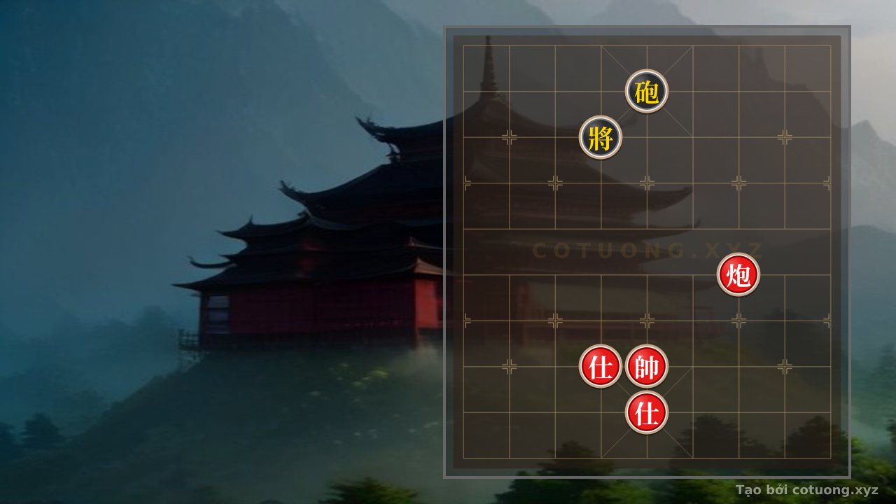 Thế cờ: Black Cannon at 5-9: Advanced Xiangqi Tactics — Cờ Tướng Online