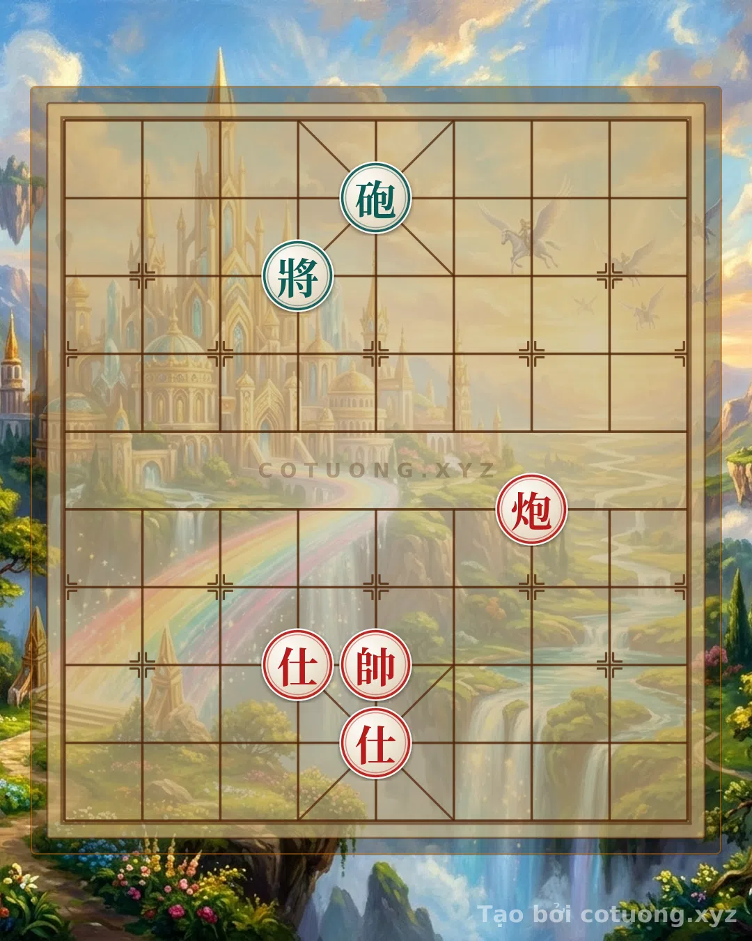 Challenge: Black Cannon at 5-9: Advanced Xiangqi Tactics - Can you solve it?