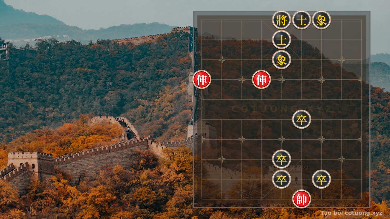 Thế cờ: Solo Battle: The Red Chariot Breaks the Siege — Cờ Tướng Online