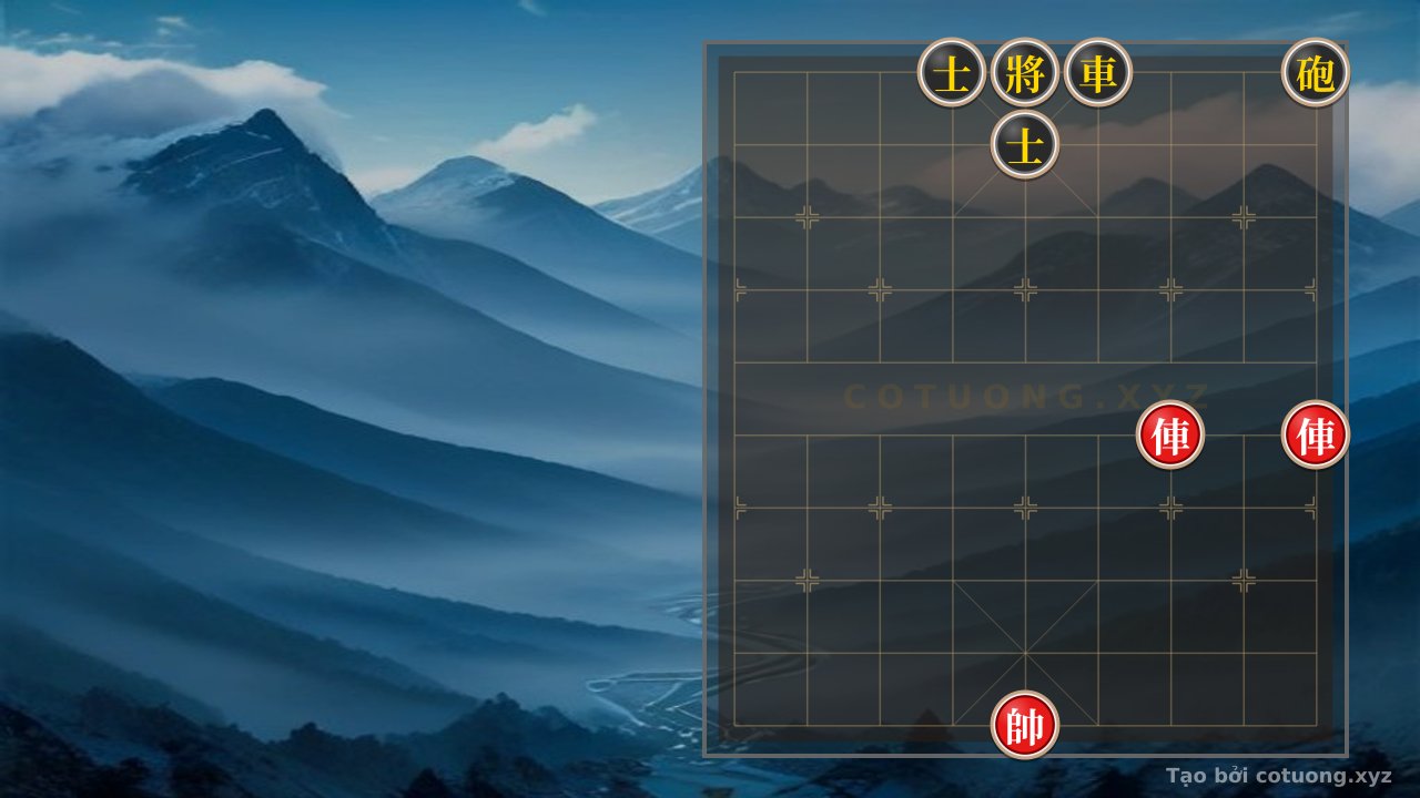 Thế cờ: The Endgame Classic: Rook vs. Cannon with 2 Advisors - A Killer Problem for the Red Player — Cờ Tướng Online