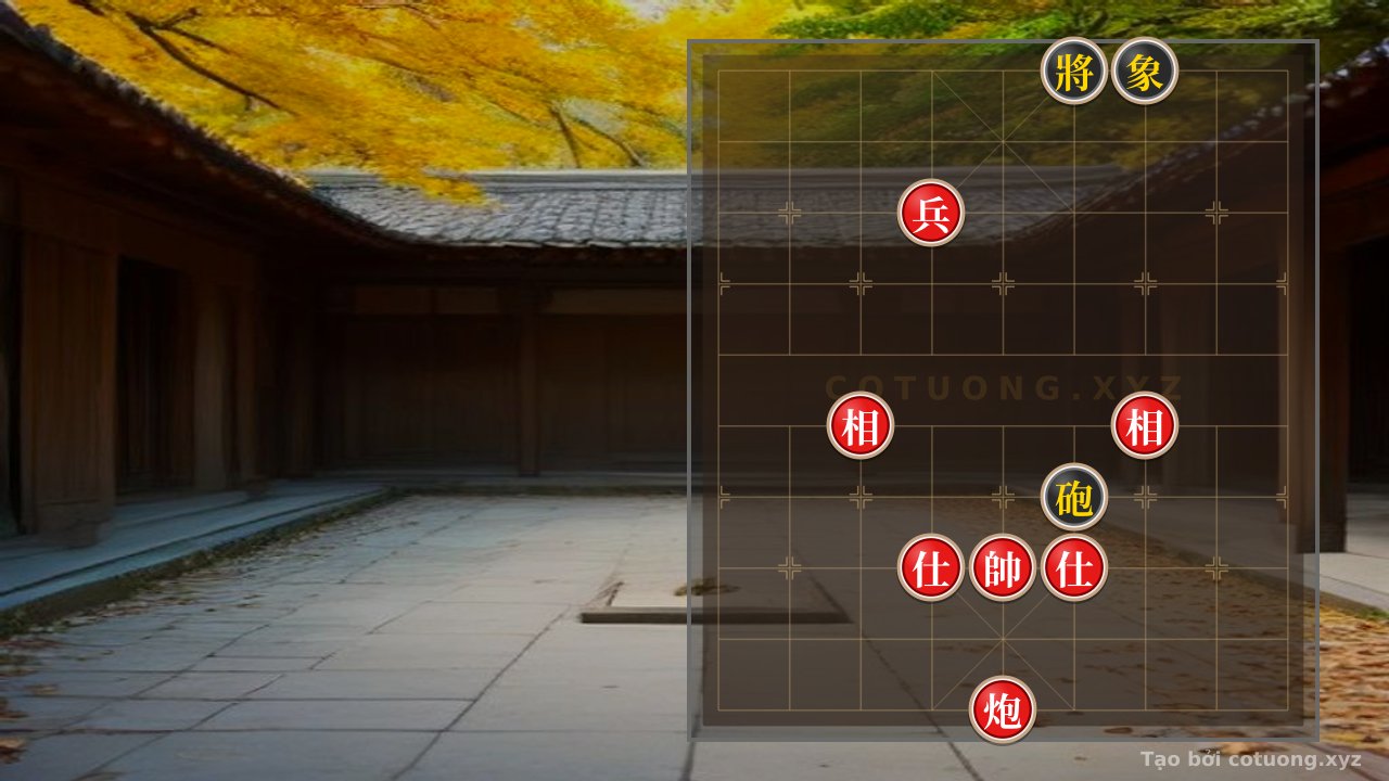 Thế cờ: Xiangqi Master: Cannon Pawn 2 Advisors 2 Elephants Break Elephant Cannon - The Agony Move — Cờ Tướng Online
