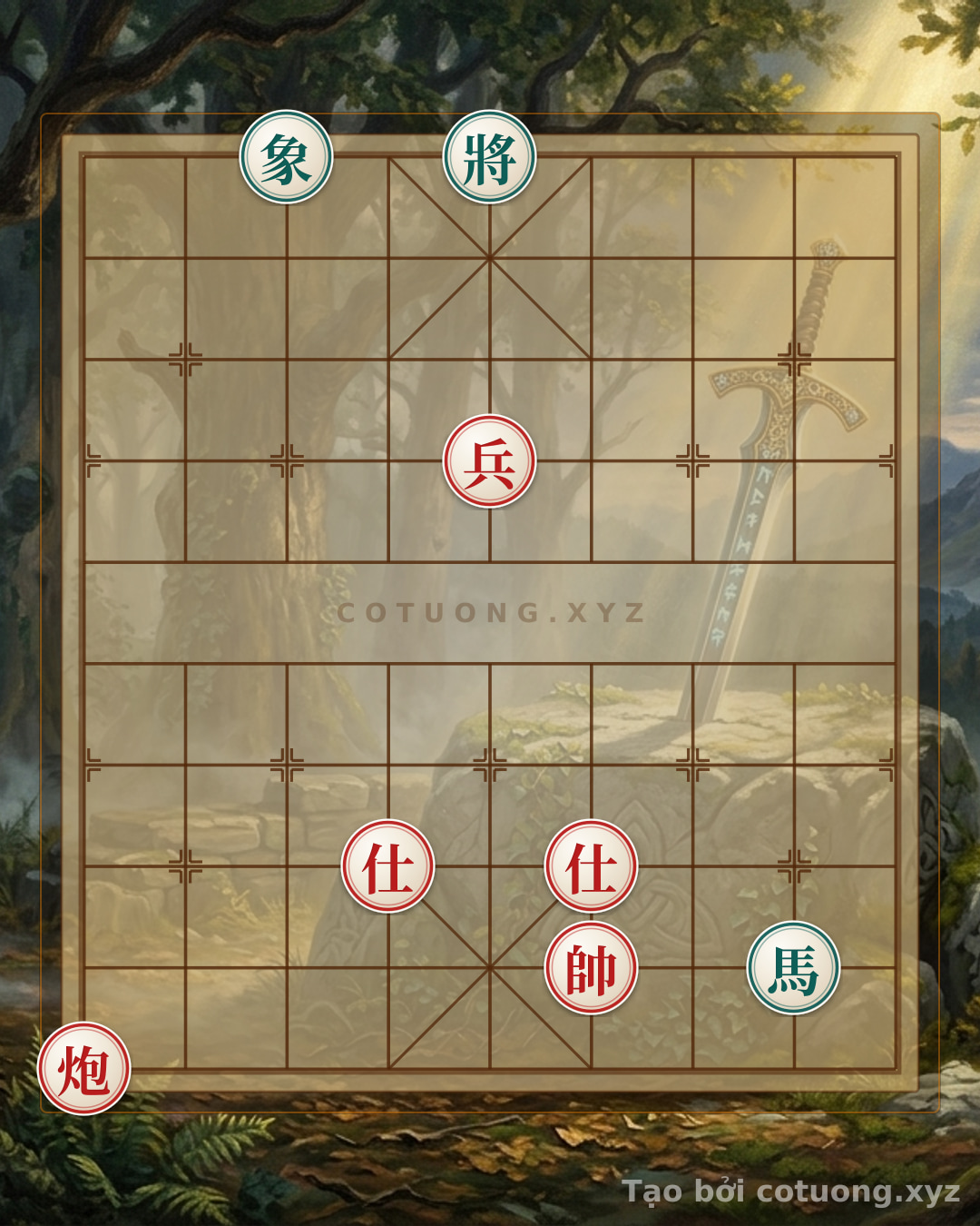 Challenge: Hidden General: Red Cannon 'Dragon Dance' on File 9 - Lightning Counterattack with the Illusion Horse - Can you solve it?