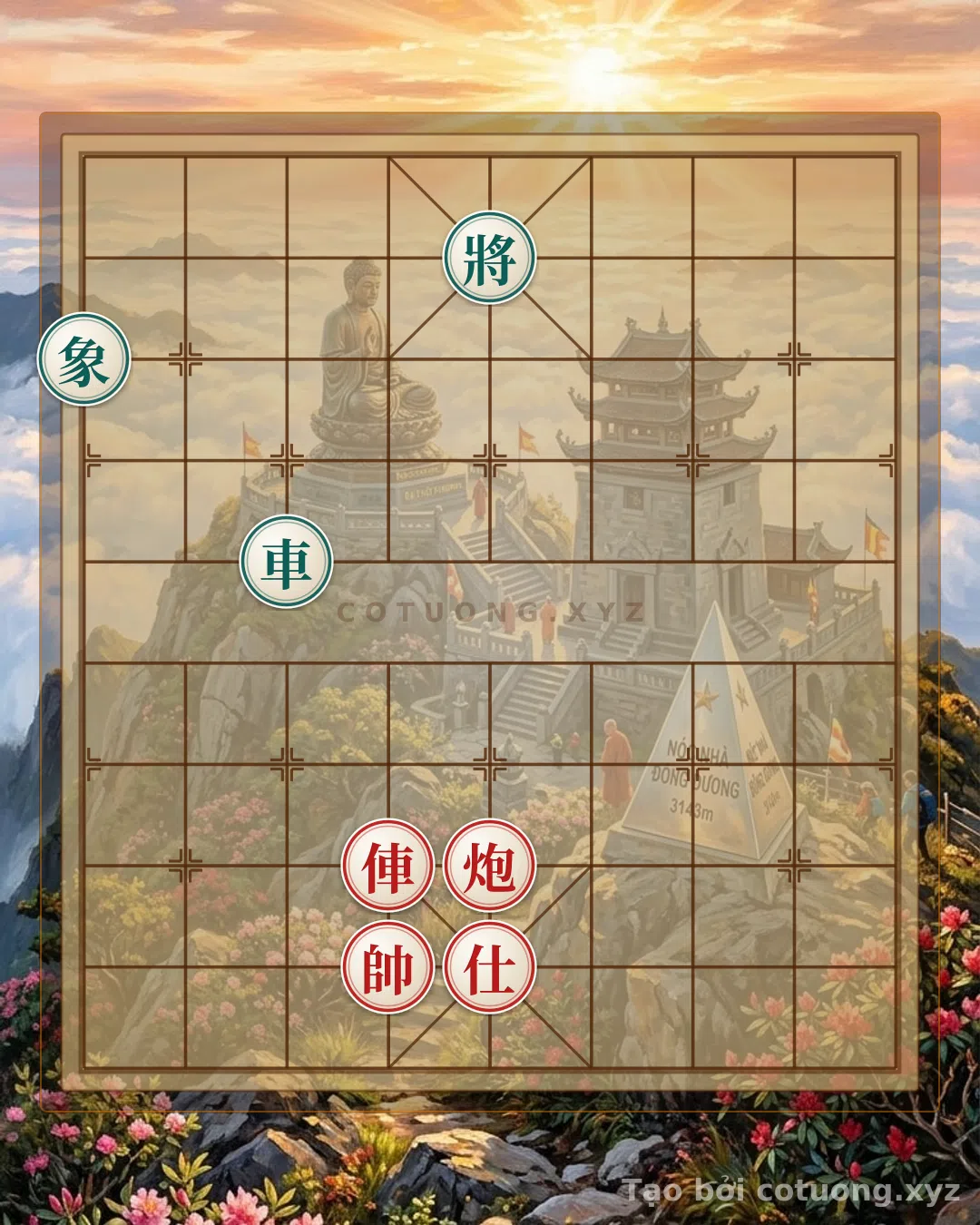 Thế cờ: The 'Black Chariot on File 3, Rank 6' Formation - Defensive Strategy from the White Dragon Dictionary — Cờ Tướng Online