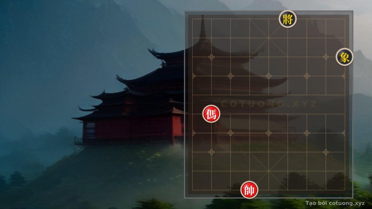 Thế cờ: Fast Checkmate Methods in the 1 King - 1 Horse Endgame — Cờ Tướng Online