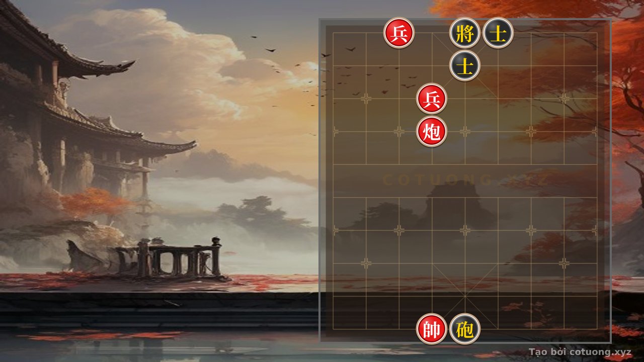 Thế cờ: The 'Empty Cannon' Strategy - A Brutal Tactics in Super Difficult Xiangqi — Cờ Tướng Online